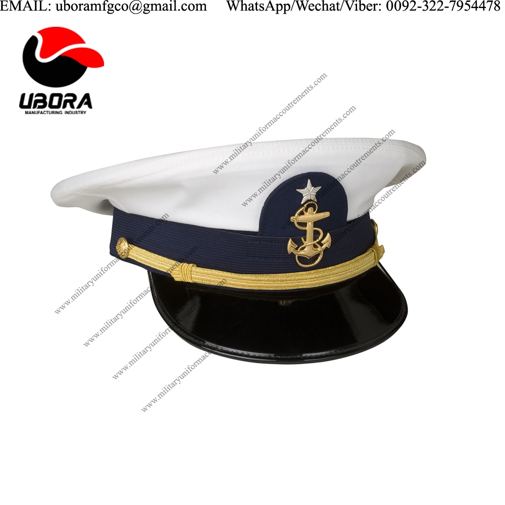 COAST GUARD ACADEMY CADET CAP, MEN’S Military Peaked Caps, Police Peak Cap, Police Peak Cap 