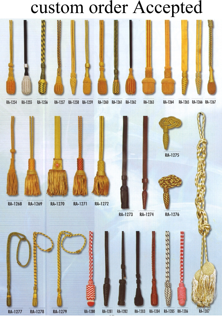 Military Sword Knots, army, ceremonial