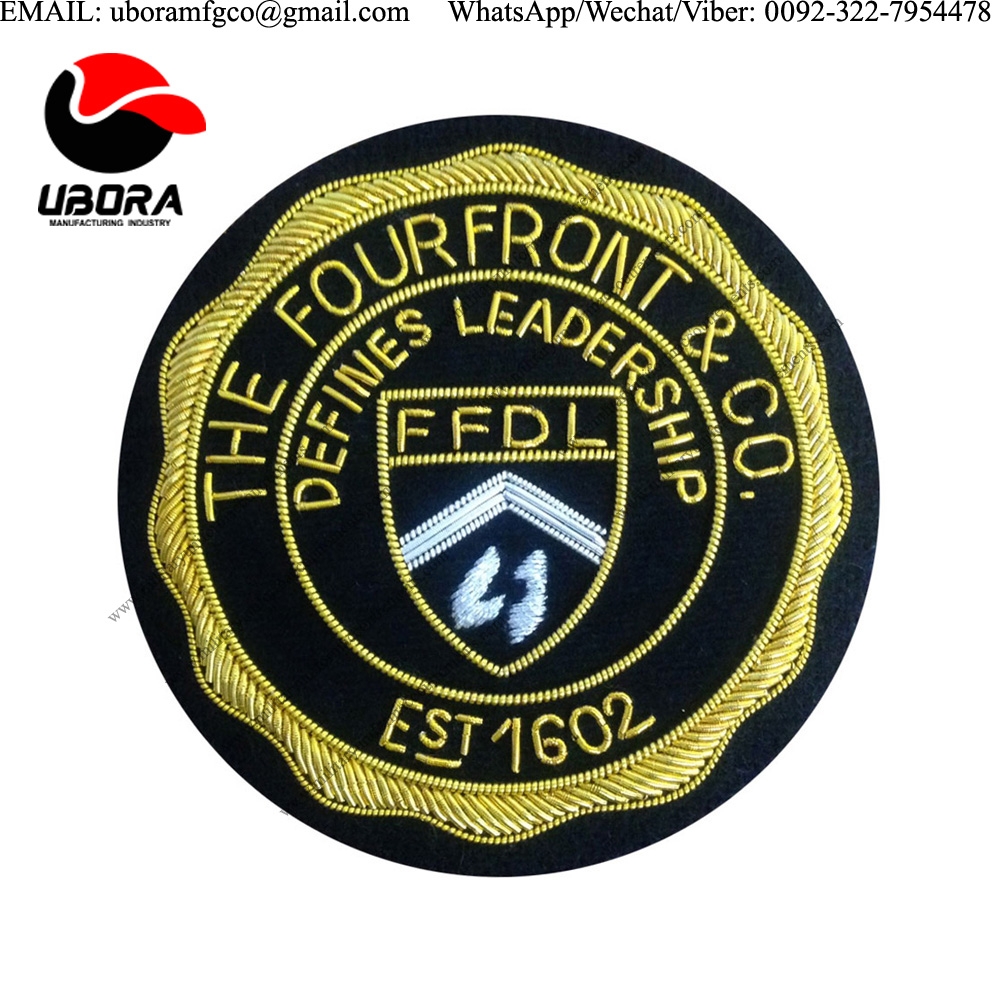 Uniform and Ceremonial Accoutrements Product Bullion Wire Patch Bullion wire Blazer Badges, Army