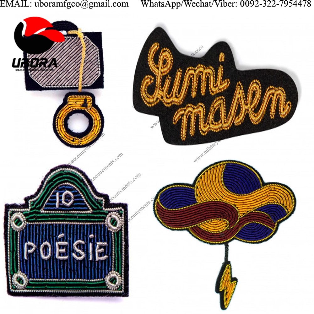 fashion badges, embroider fashion badges,patches, Fashion Clothes Use Patch