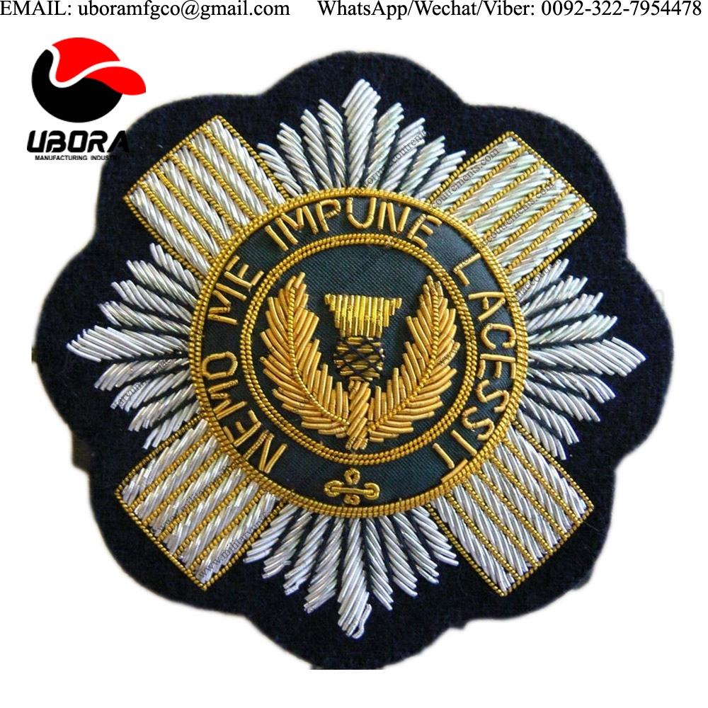 high quality badge Handmade Badges with Colorful Embroidery