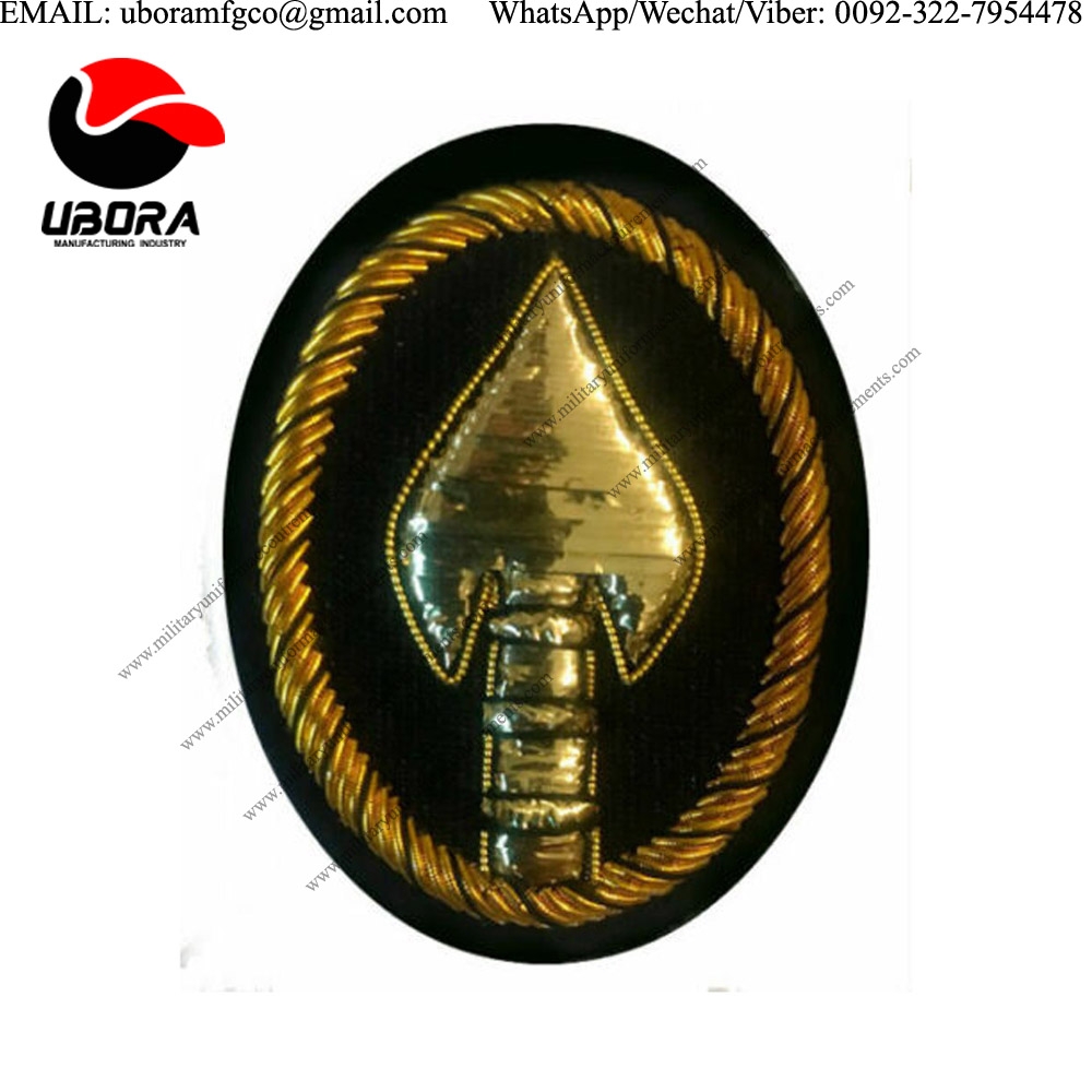 Blazer patch United States Special Operations Command Insignia GOLD BULLION Hand Embroidered AIRBORN
