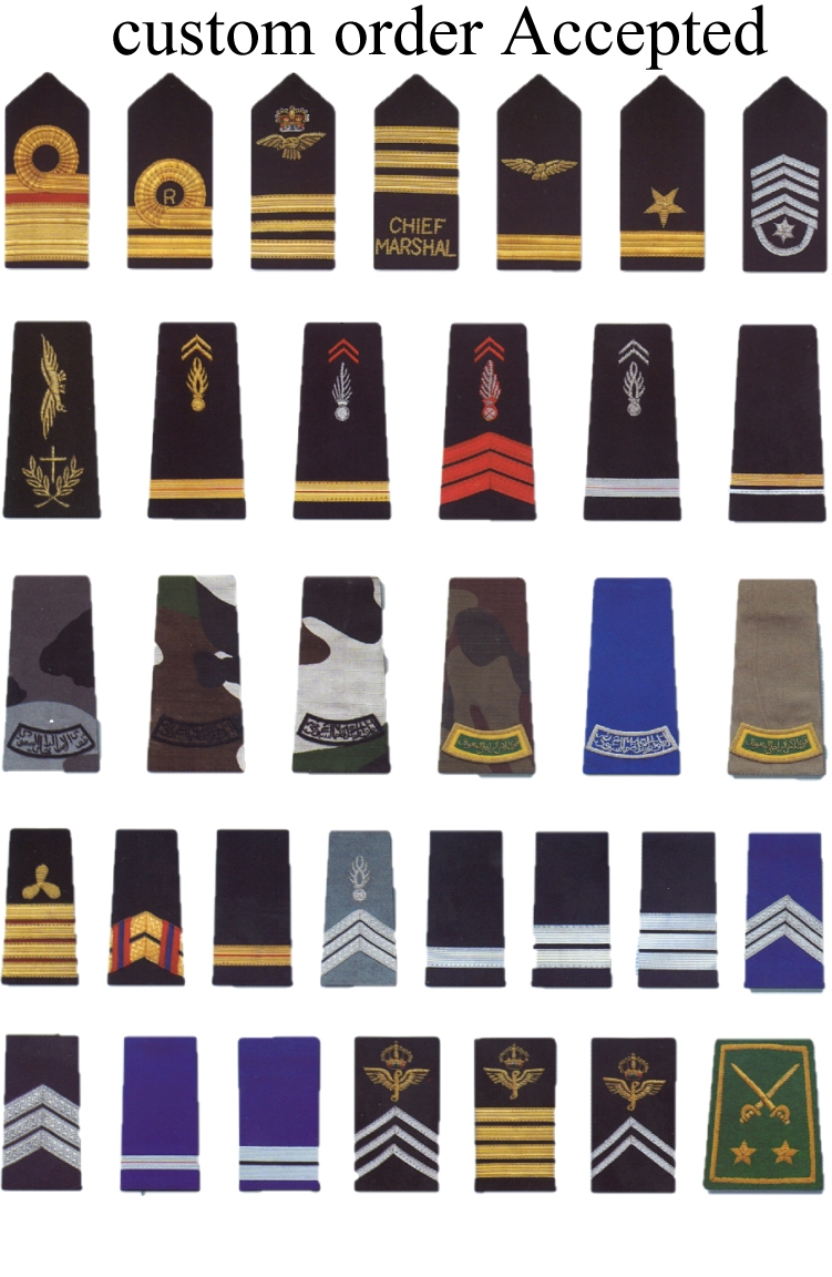 Military Shoulder and Epaulettes, police,army,navy