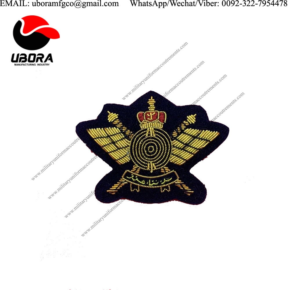 Pakistan supplier Sultan Of Oman Special Forces Cap Badge Bullion And Wire Omani Parachute Wing