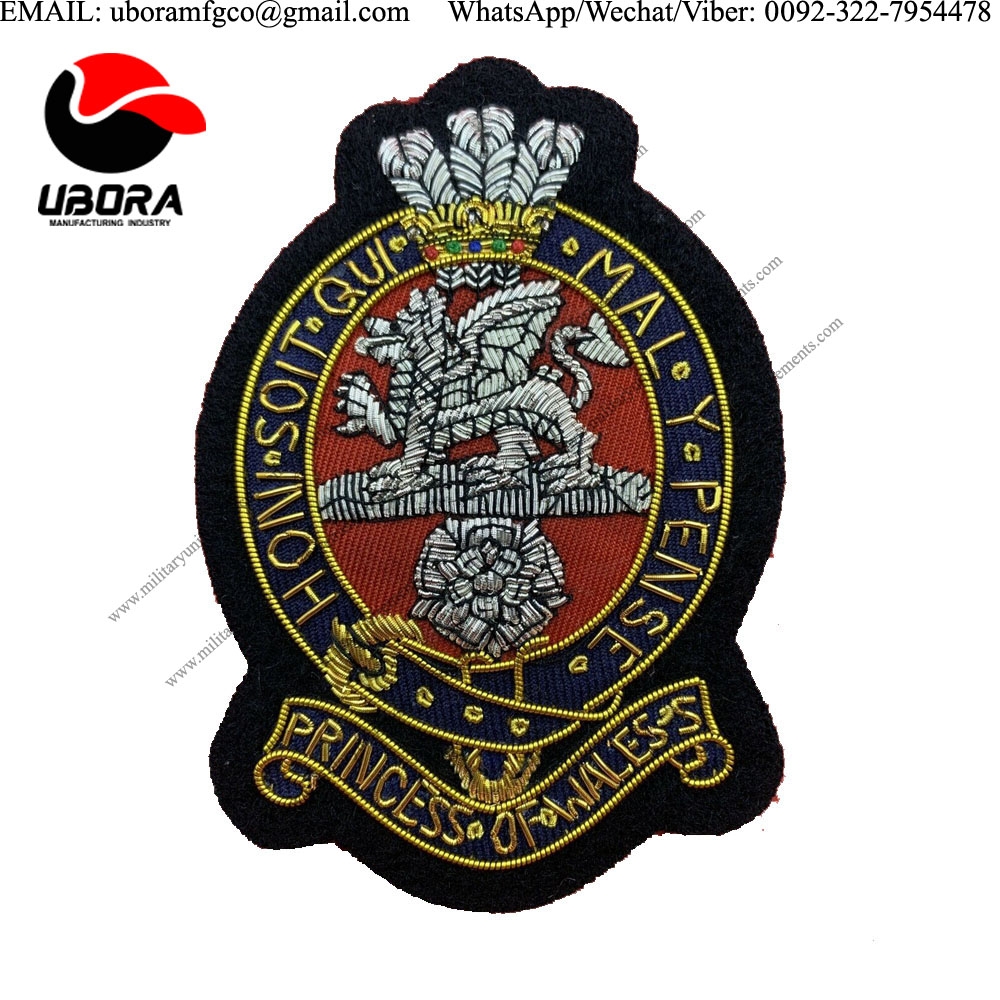 Blazer patch PRINCETON UNIVERSITY BADGE Army Custom Embroidered Bullion Crest 
