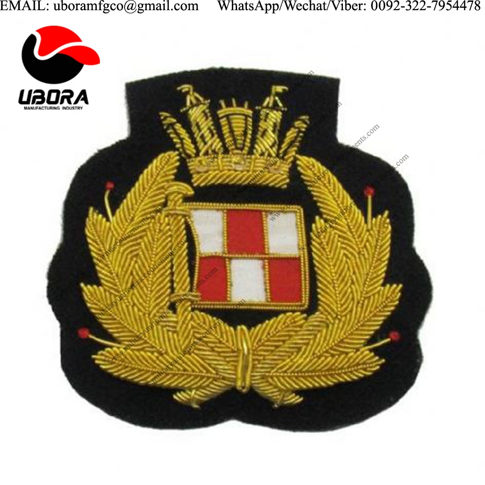 sew on badge merchant navy cap badge canadian pacific naval embroidered bullion wire cap badges