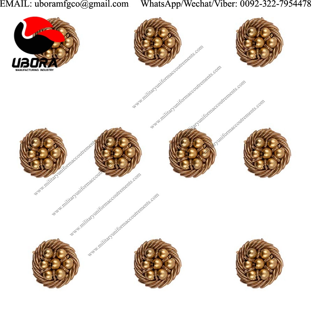bullion wire Fabric Accessories Handmade Embroidery Patch Golden Beads and dabka high quality